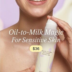 Teen’s Oil-to-Milk Cleanser for Sensitive Skin
